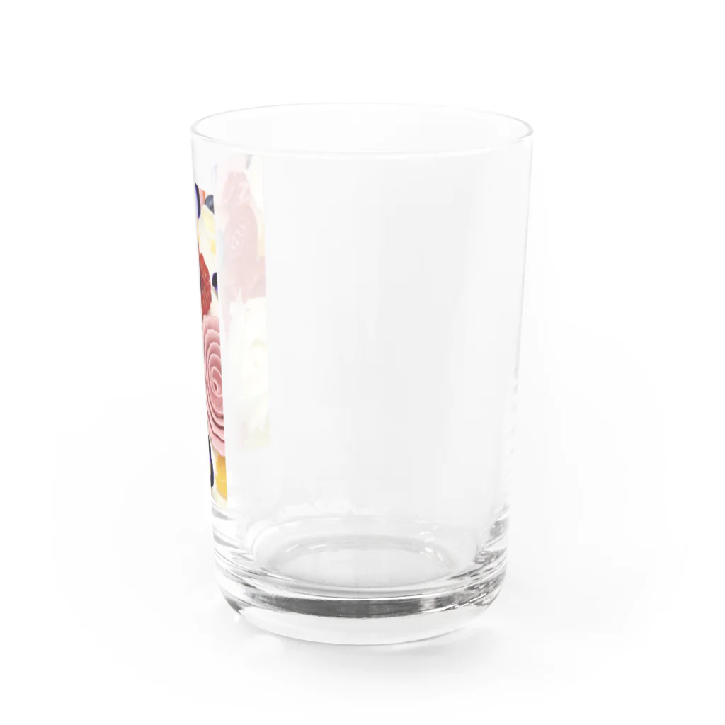 こぱの花とフルーツ Water Glass :right