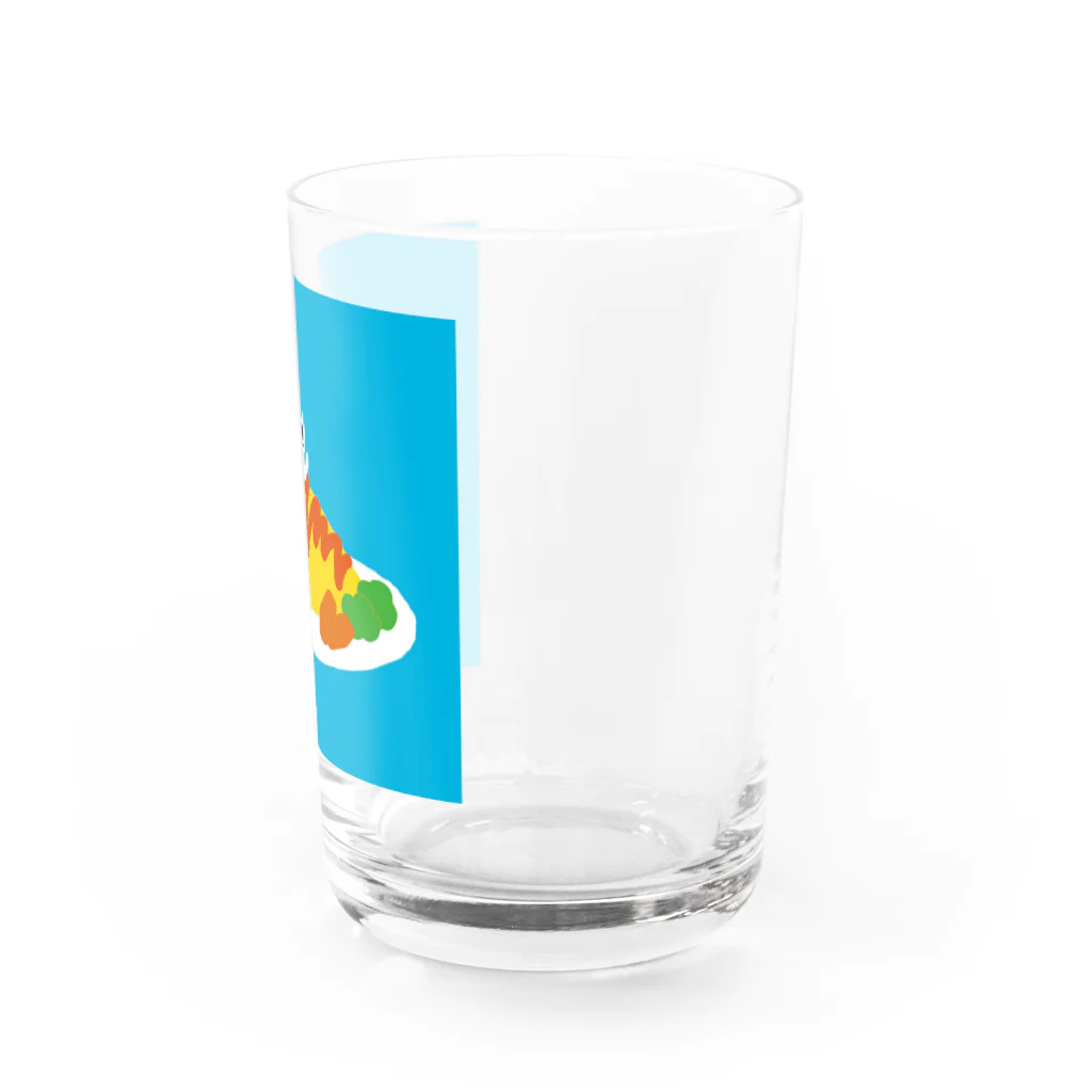 晴れ屋のおいしいオムライス Water Glass :right