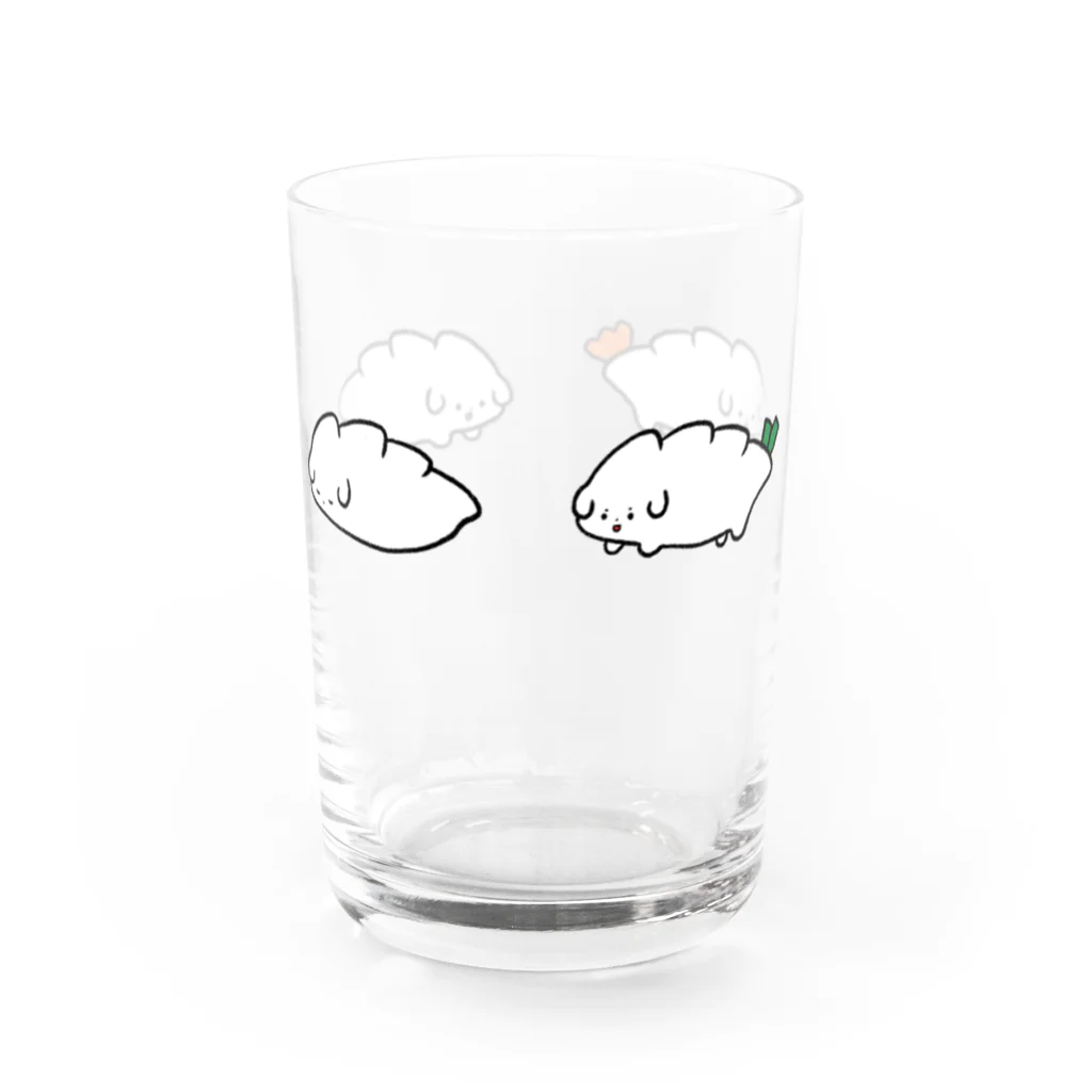 なんやしらんけ堂のちゃおさん Water Glass :right