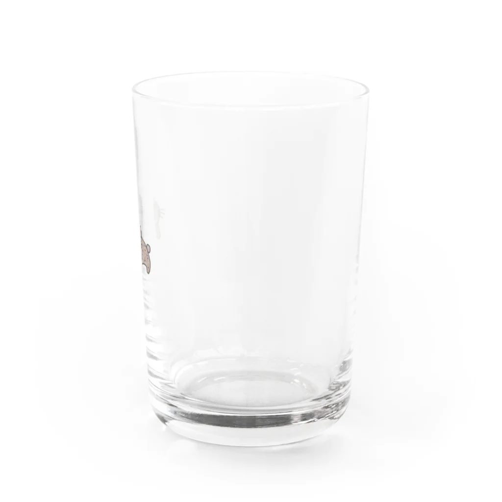 イロハニ堂のウォンバットさん Water Glass :right