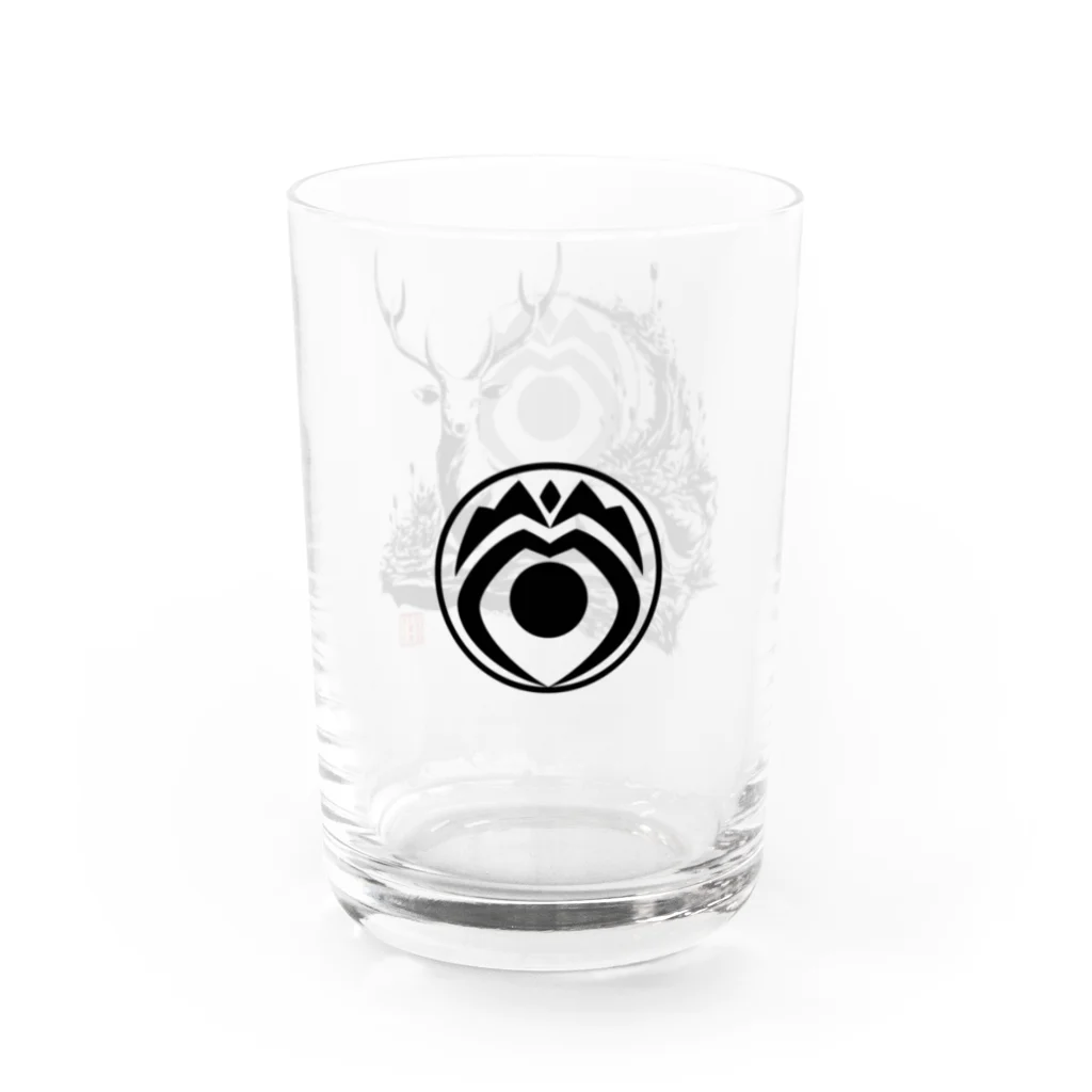 ミッカゴグッズ公式の《神鹿》デザイン/グラス数量限定販売中！ Water Glass :right