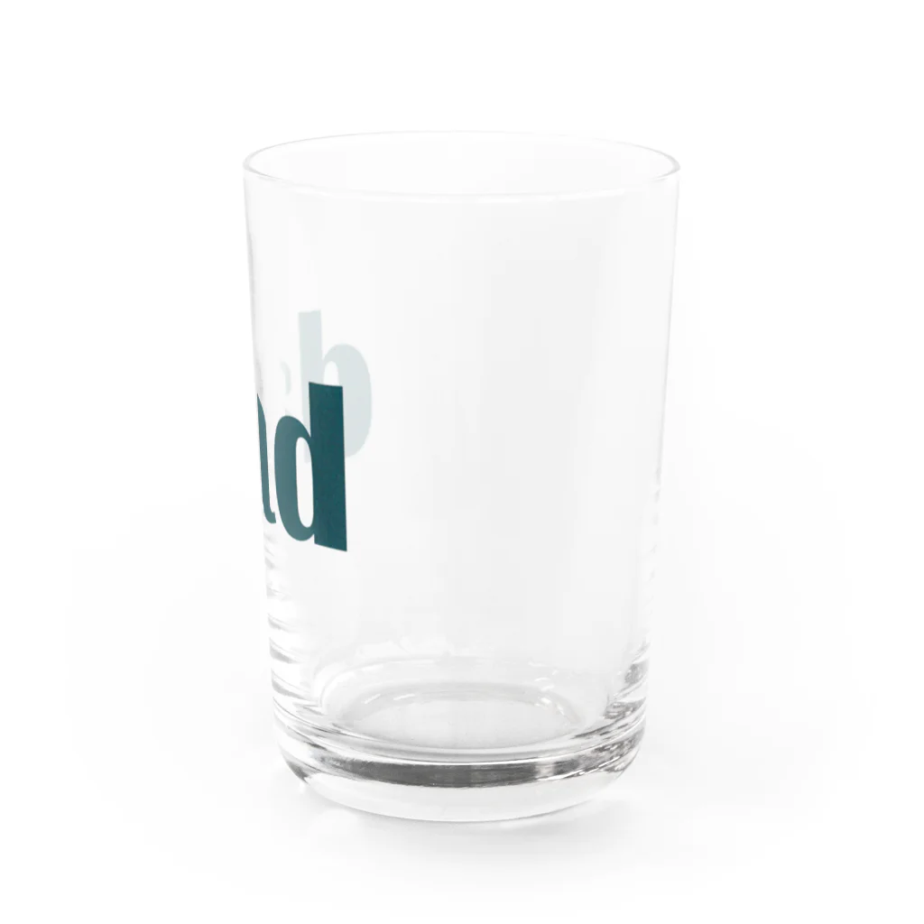 udawakaのお父さん（dad) ダッド Water Glass :right