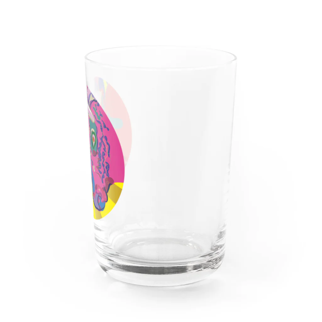 3eyesのZODIAC ox（丑）　円 Water Glass :right