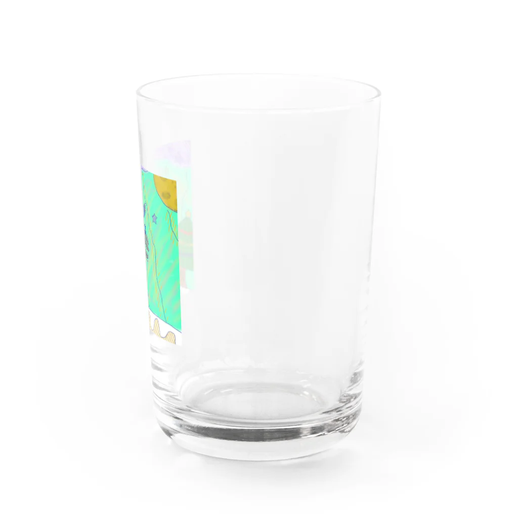 わかかのクリスマスの夢の少女 Water Glass :right