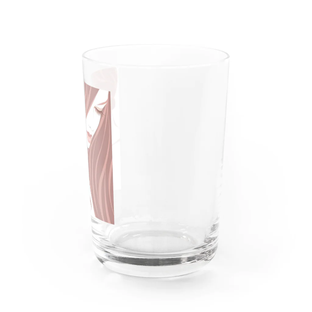 なっちゃん🐱🐶のシンプルなデザイン Water Glass :right