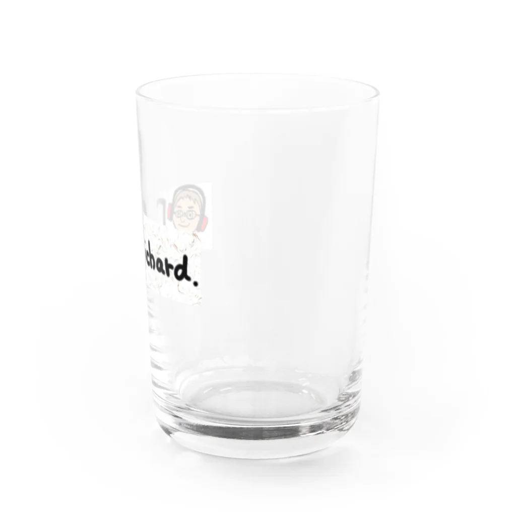 ＲＩＣＨＡＲＤのＲＩＣＨＡＲＤの似顔絵Ｂ Water Glass :right