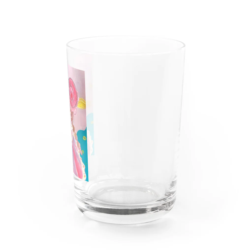 ぼんやり雑貨店のかたつむりガール Water Glass :right