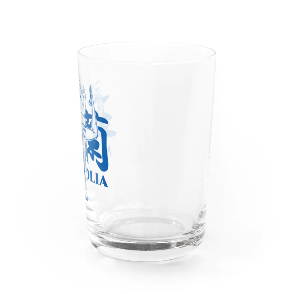 おうりょうじの玉蘭blue（白木蓮/ハクモクレン/マグノリア） Water Glass :right