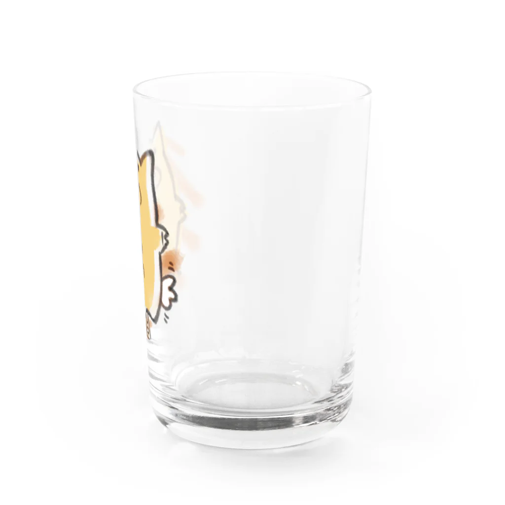 塩茹でそらまめのとぶぶた Water Glass :right