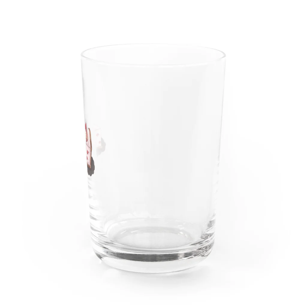 kasumi_のいちごチーズケーキタルト Water Glass :right