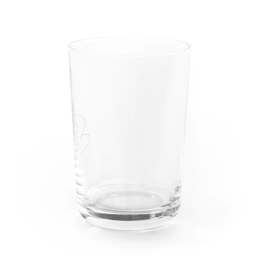 amaiji studioのswan Water Glass :right