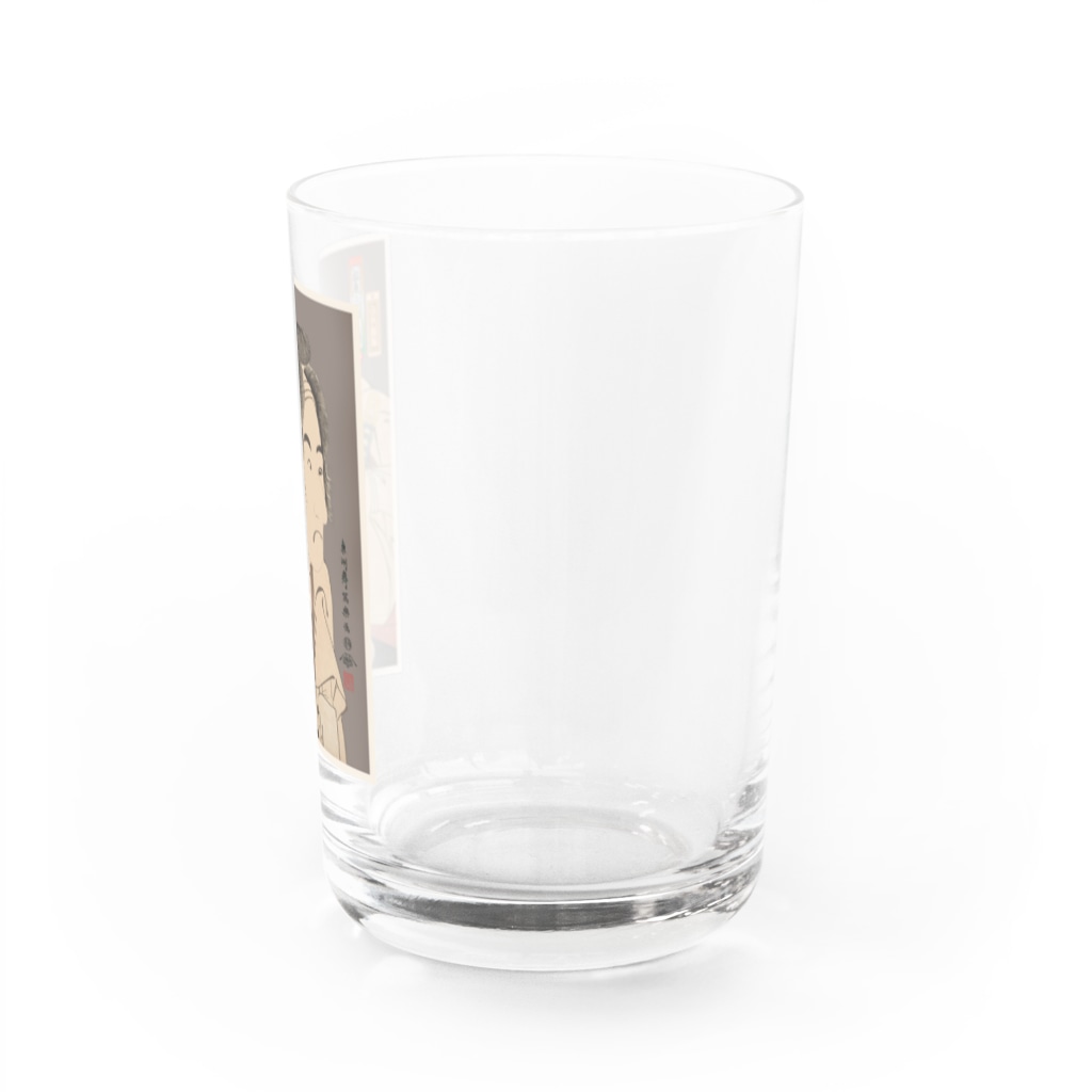 Rigelの二代目坂東三津五郎の石井源蔵 Water Glass :right