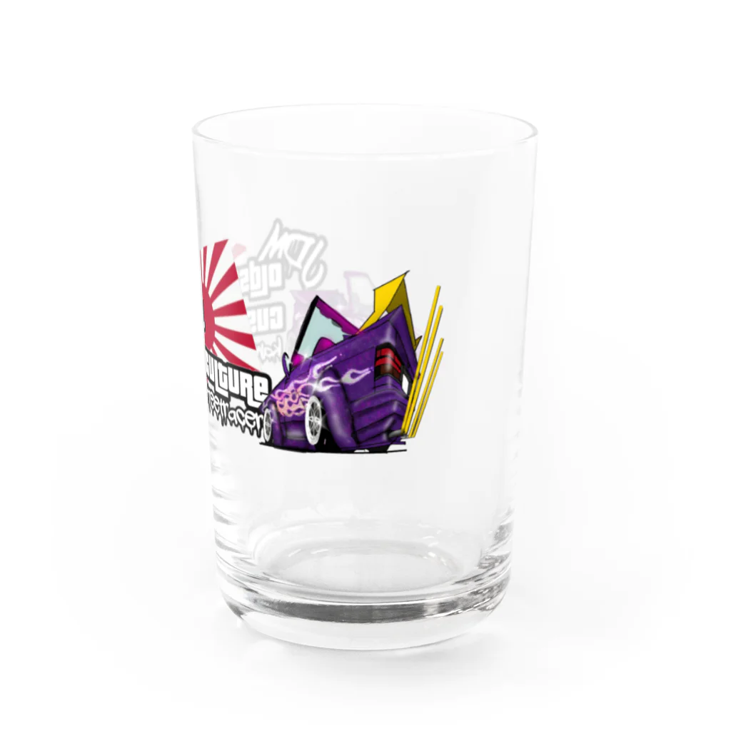 secretbaseartfactoryのjdm opencar Water Glass :right