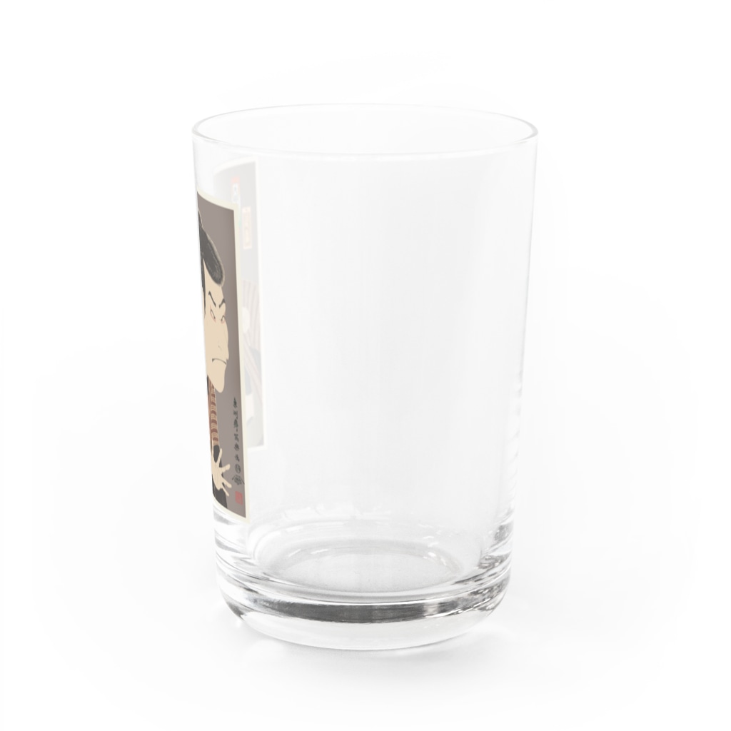 Rigelの三代目大谷鬼次の江戸兵衛 Water Glass :right