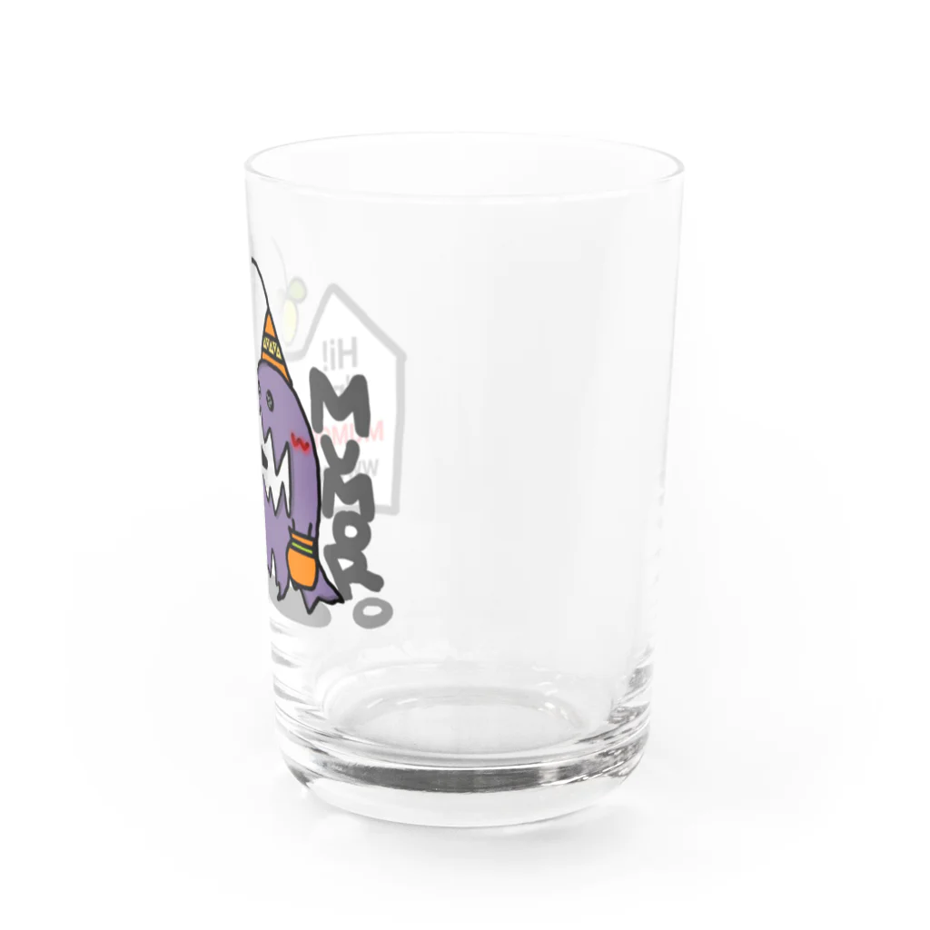 やつはしのオバケのムモロ君 Water Glass :right