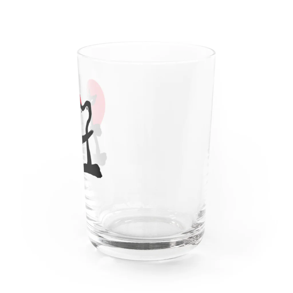 米俵もてるの丑年 Water Glass :right