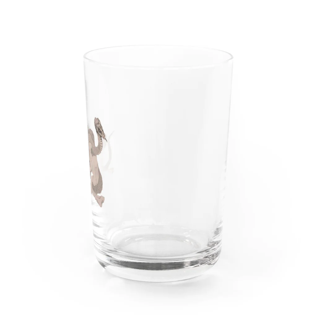 林 邦明 (クニさん)の☠SKULL Snake🐍 Water Glass :right