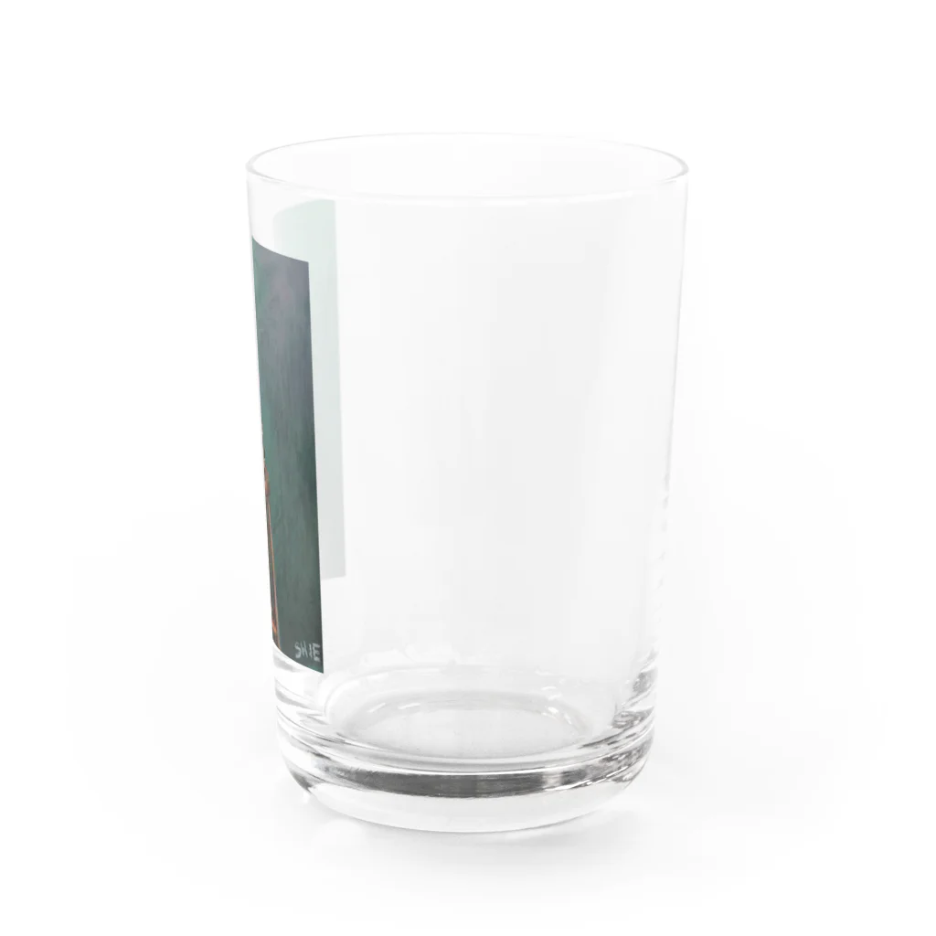 SHIE 詩絵のたかいとこのぼろ Water Glass :right