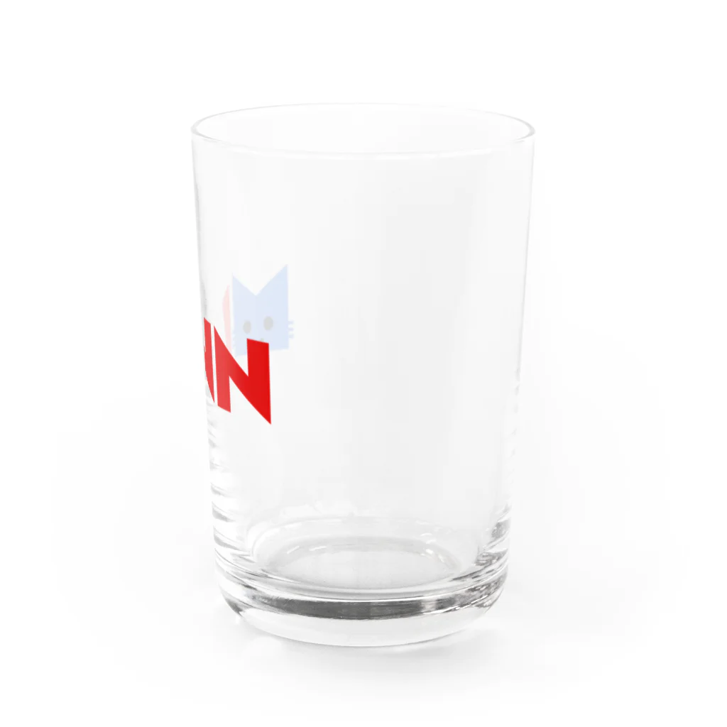 マスクにゃんニュースのMNN マスクにゃんニュース Water Glass :right