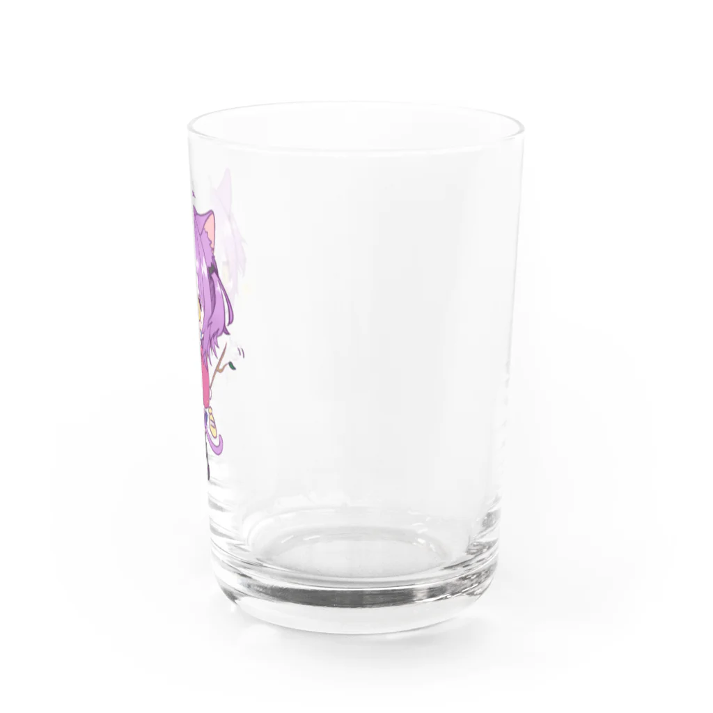 猫魔くろはの小学生くろは Water Glass :right