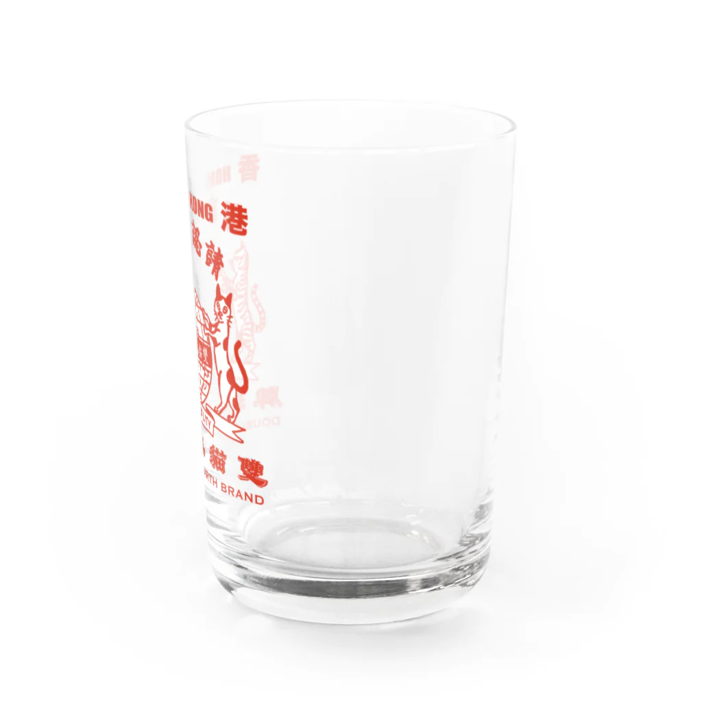 小野寺 光子 (Mitsuko Onodera)の香港「地球猫印」シリーズ Water Glass :right