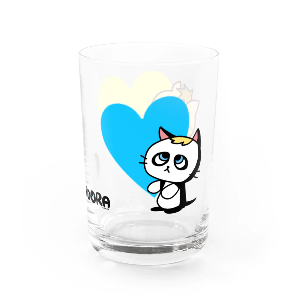 カナリヤのパンドラとベスケ Water Glass :right