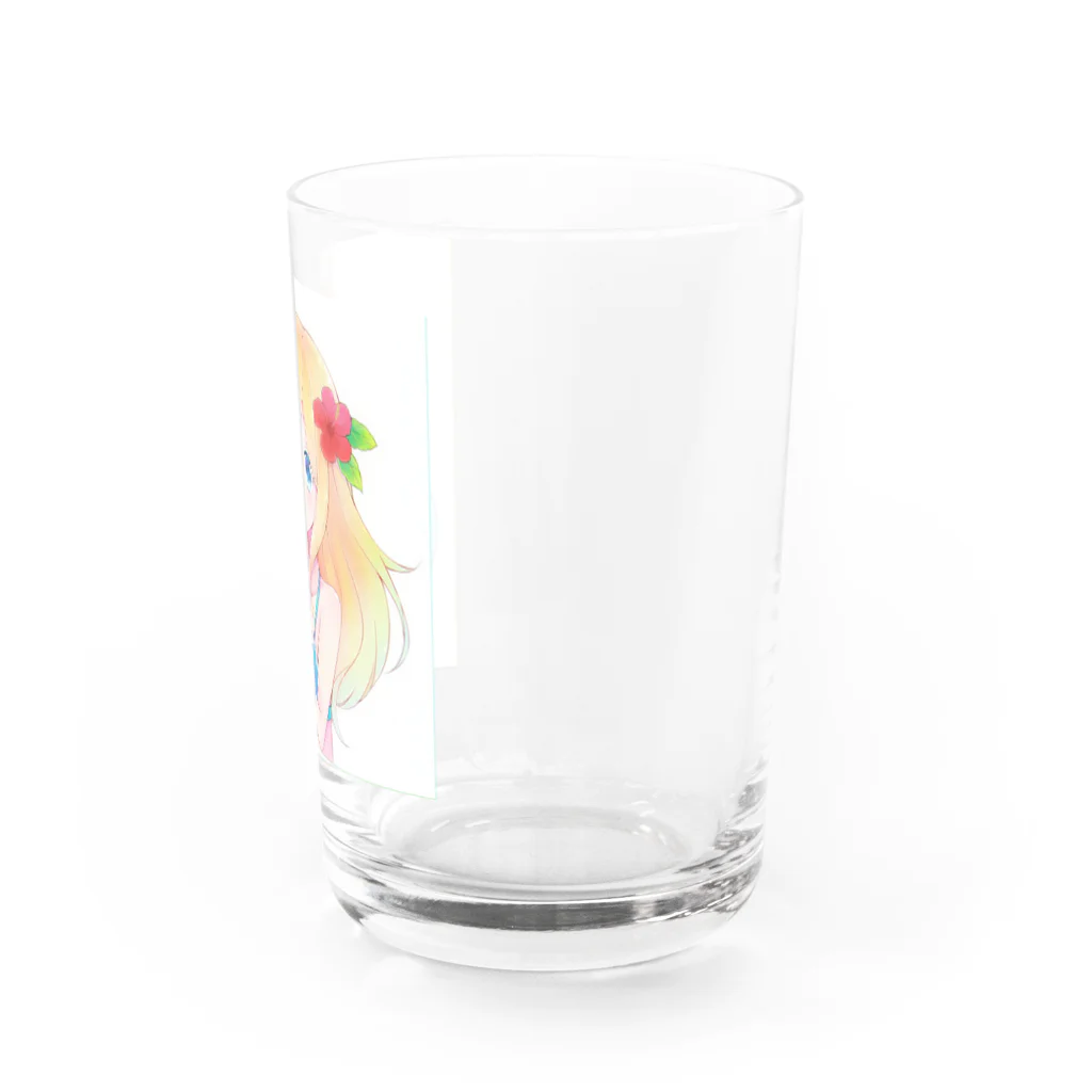 アクセルスタイルの水着美女　 Water Glass :right