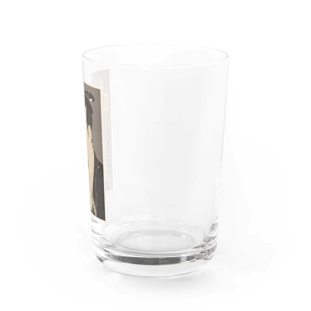 Rigelの三代目市川高麗蔵の志賀大七 Water Glass :right