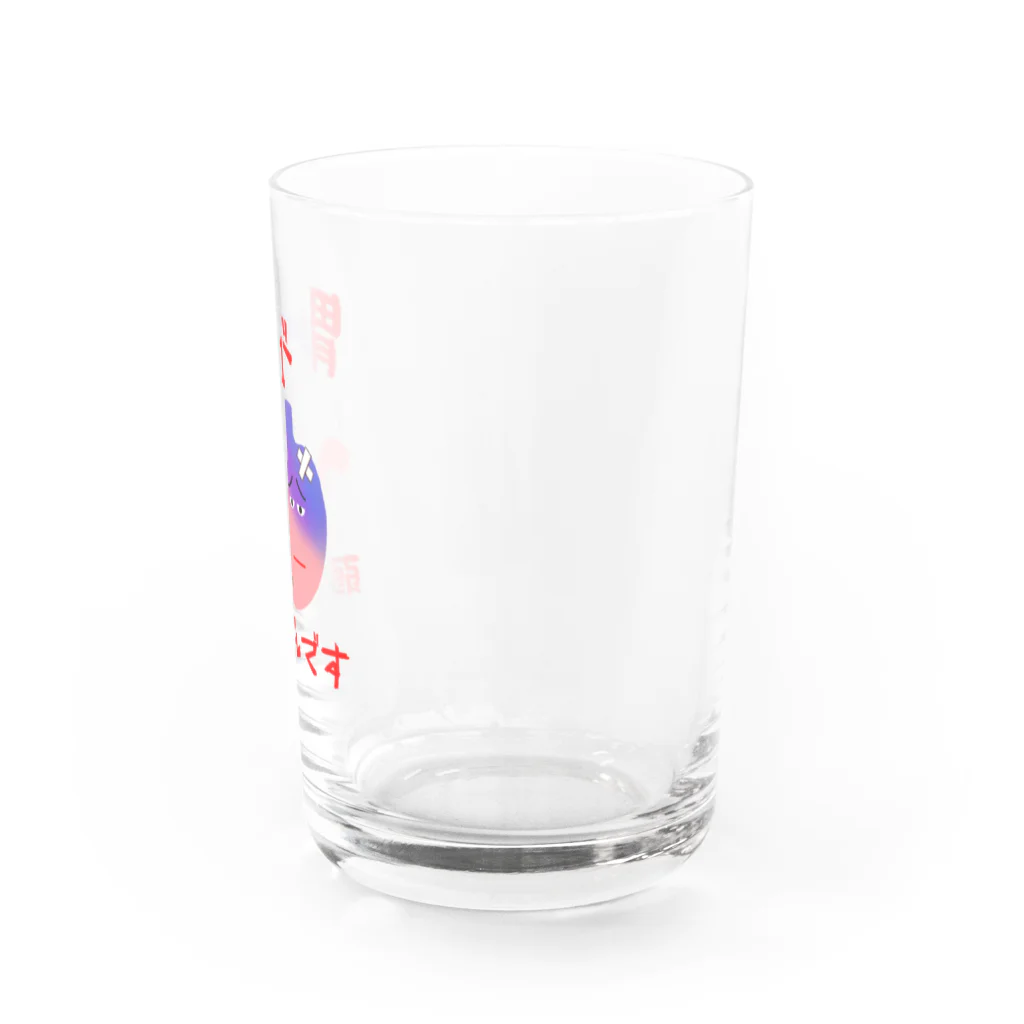 p-nekoのストレス Water Glass :right