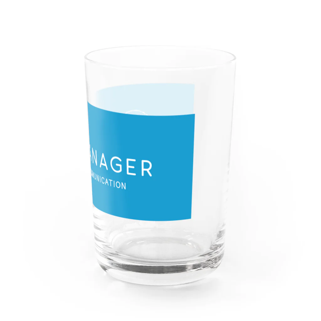 SNSマネージャー公式ショップのオフィシャルグッズ Water Glass :right