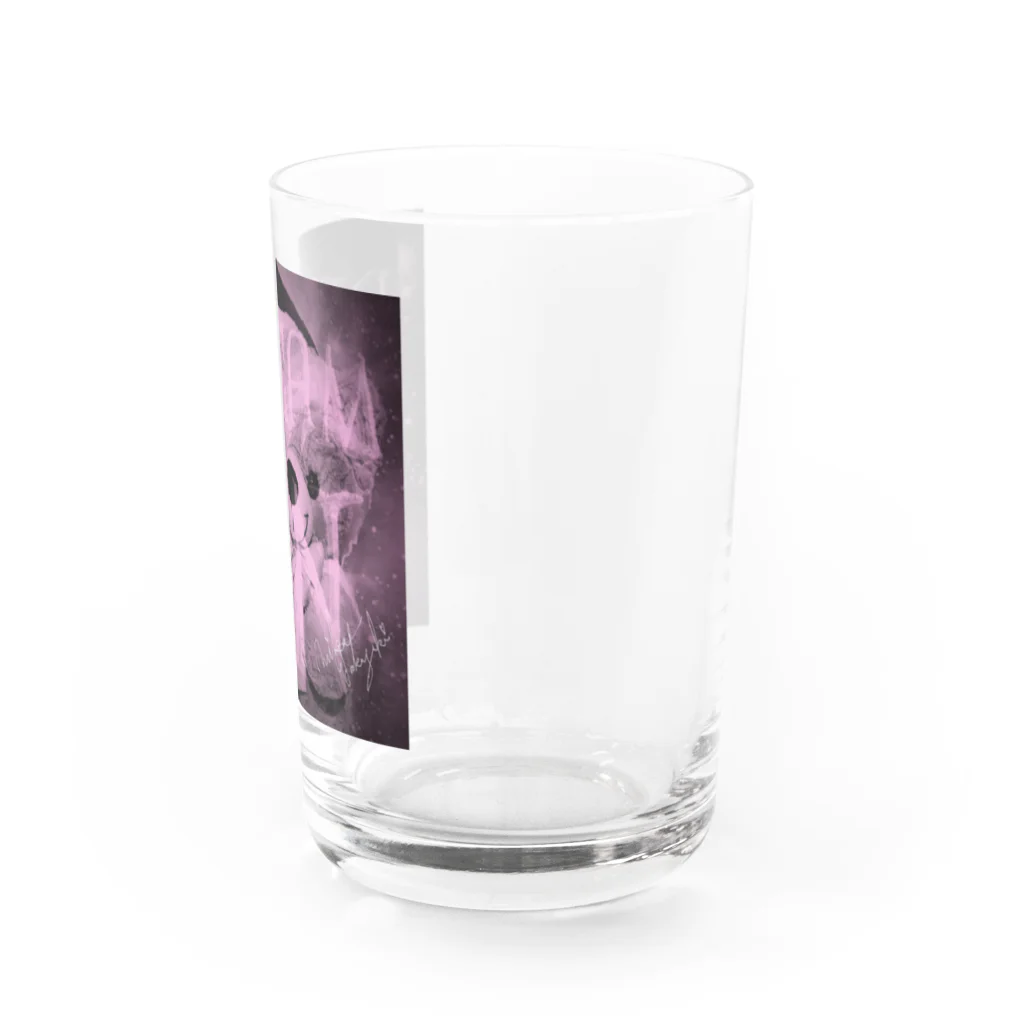 mk storeのどりおんくまさんぴんく Water Glass :right