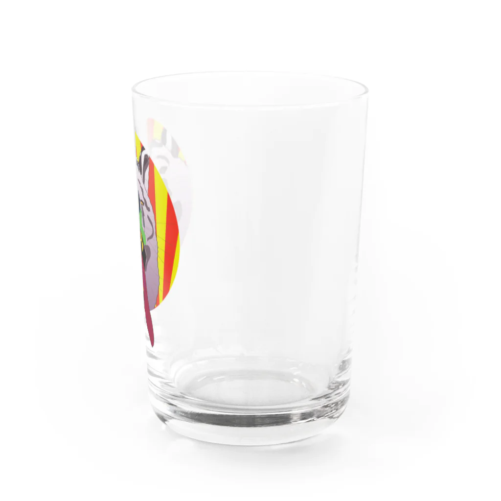 3eyesのZODIAC dog（戌）　円 Water Glass :right