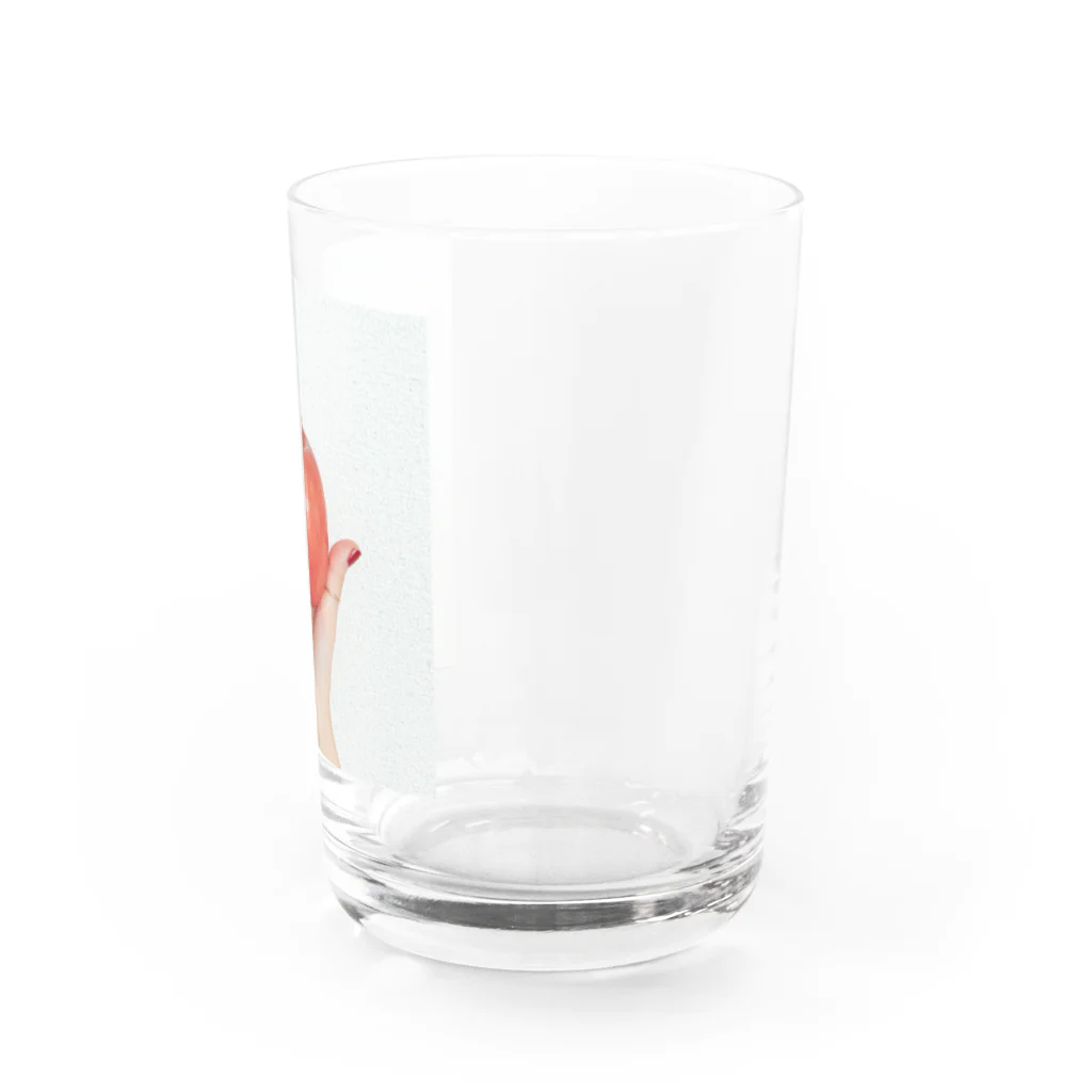 おひとりさま。のりんごは美味い Water Glass :right