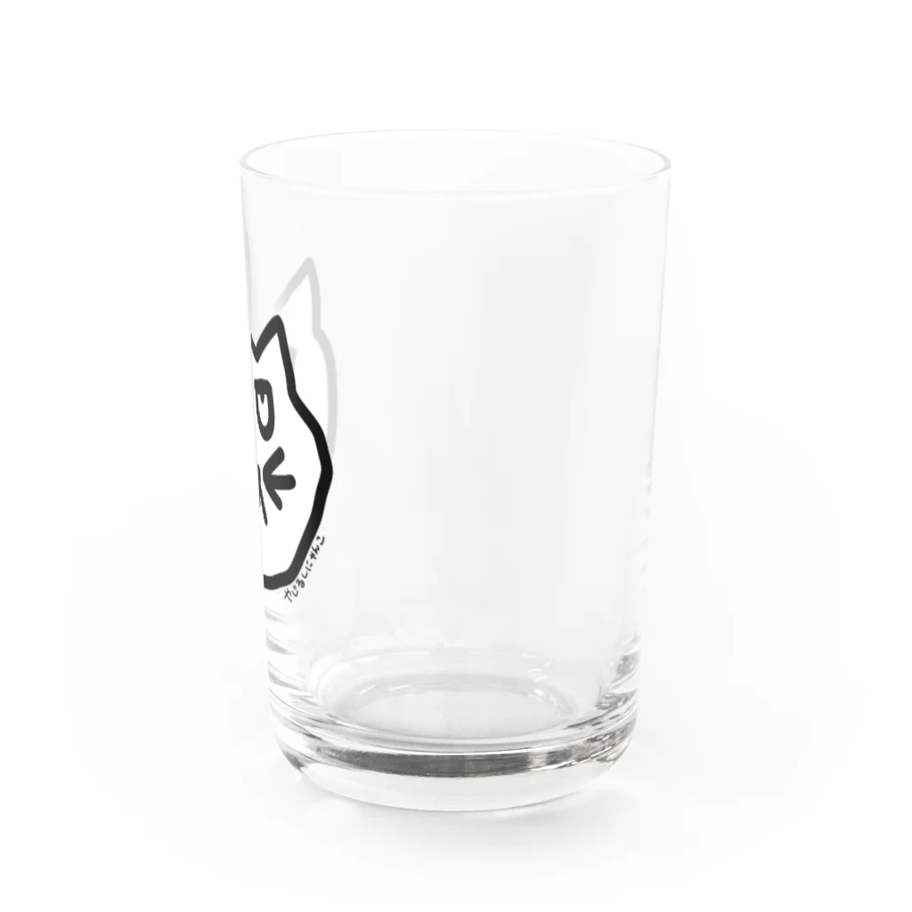 tanu.00のやじるしにゃんこ Water Glass :right