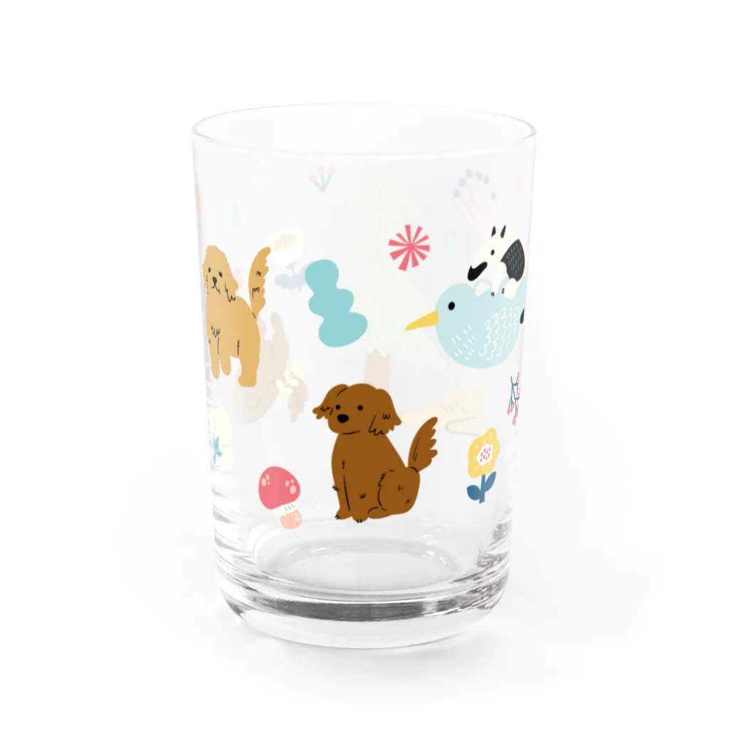 daroryの可愛いワンちゃん Water Glass :right