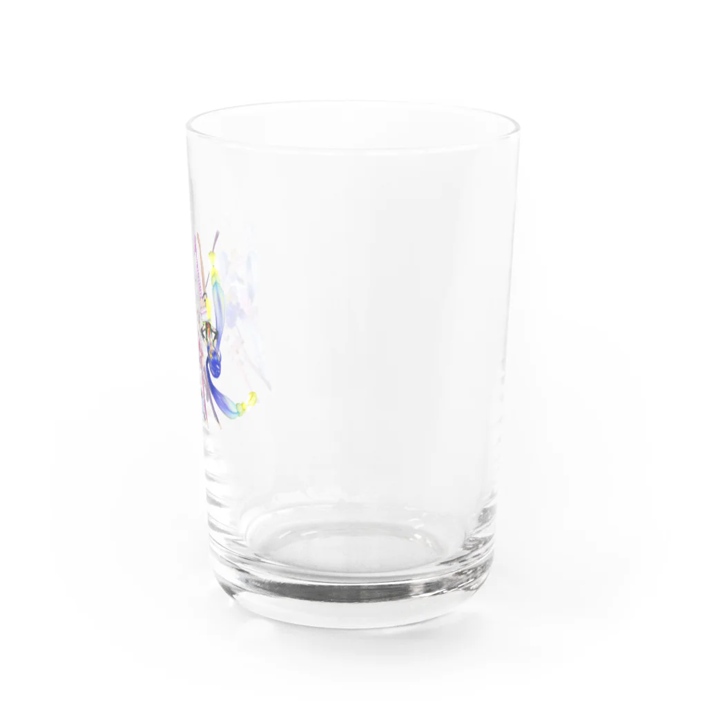 アールの個人ショップのウナヒメミコのお昼寝 Water Glass :right