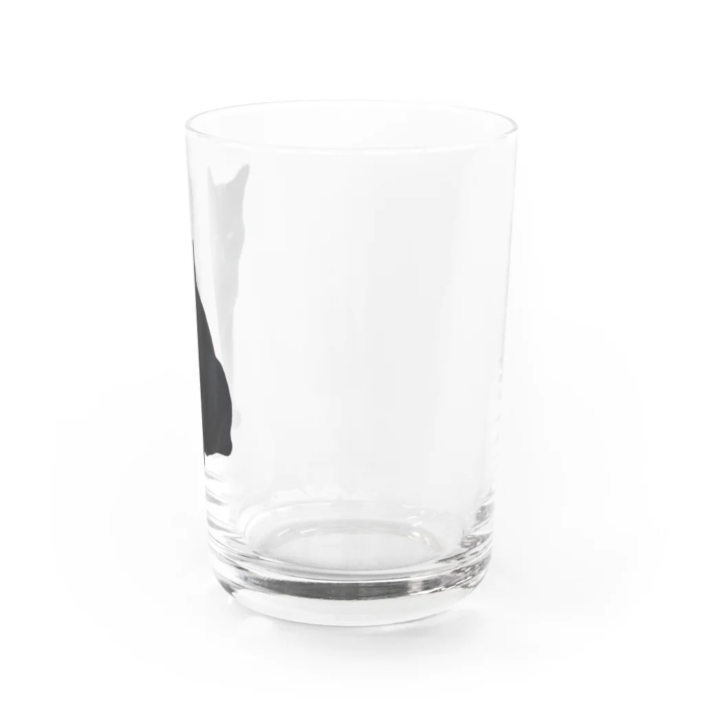 黒猫のふくちゃんの黒猫のふくちゃん Water Glass :right