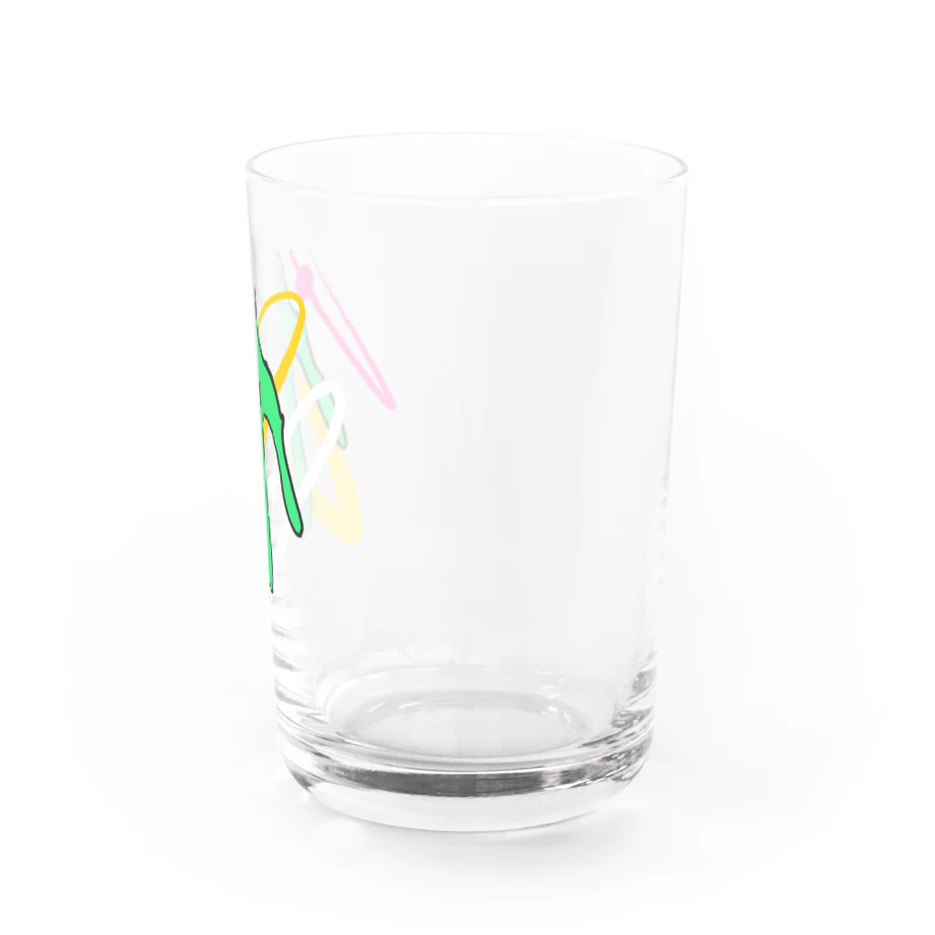 おおたの売り場の緑のバケモン Water Glass :right