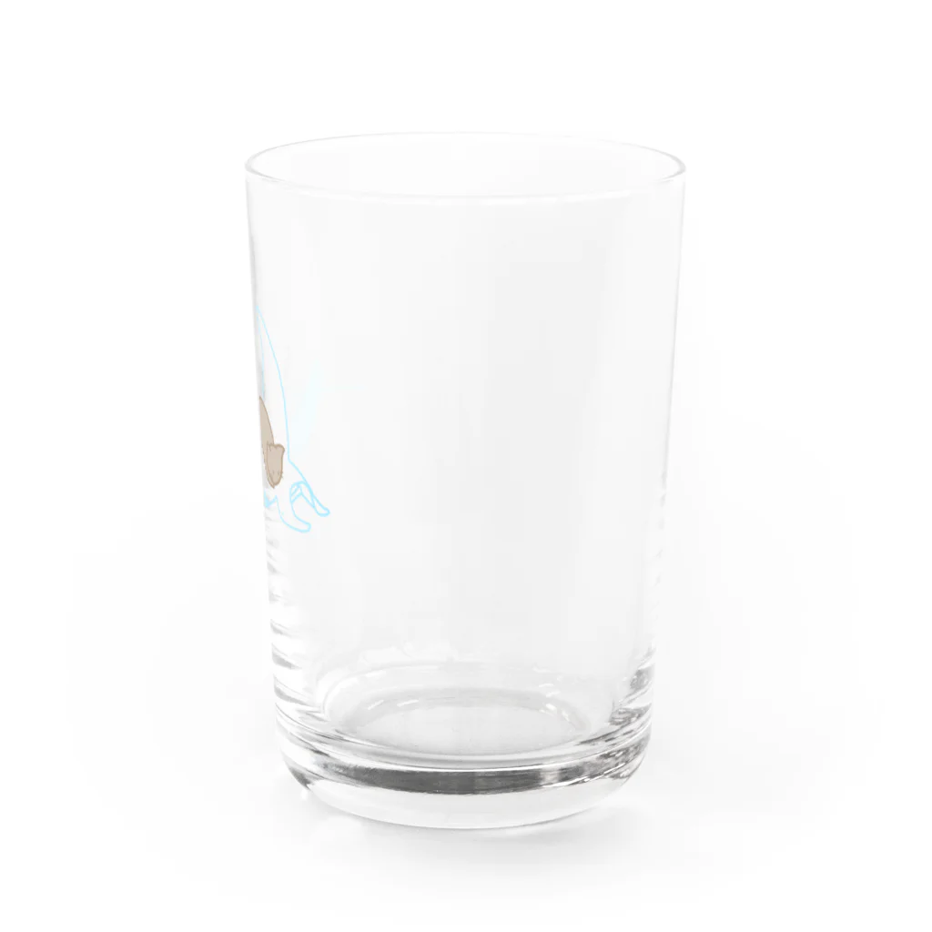 ばぶのねことまんた Water Glass :right