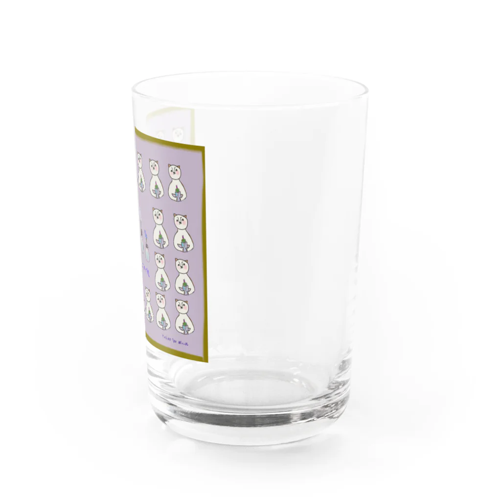 Yukiko The Witchの思い出のヒヤシンス Water Glass :right