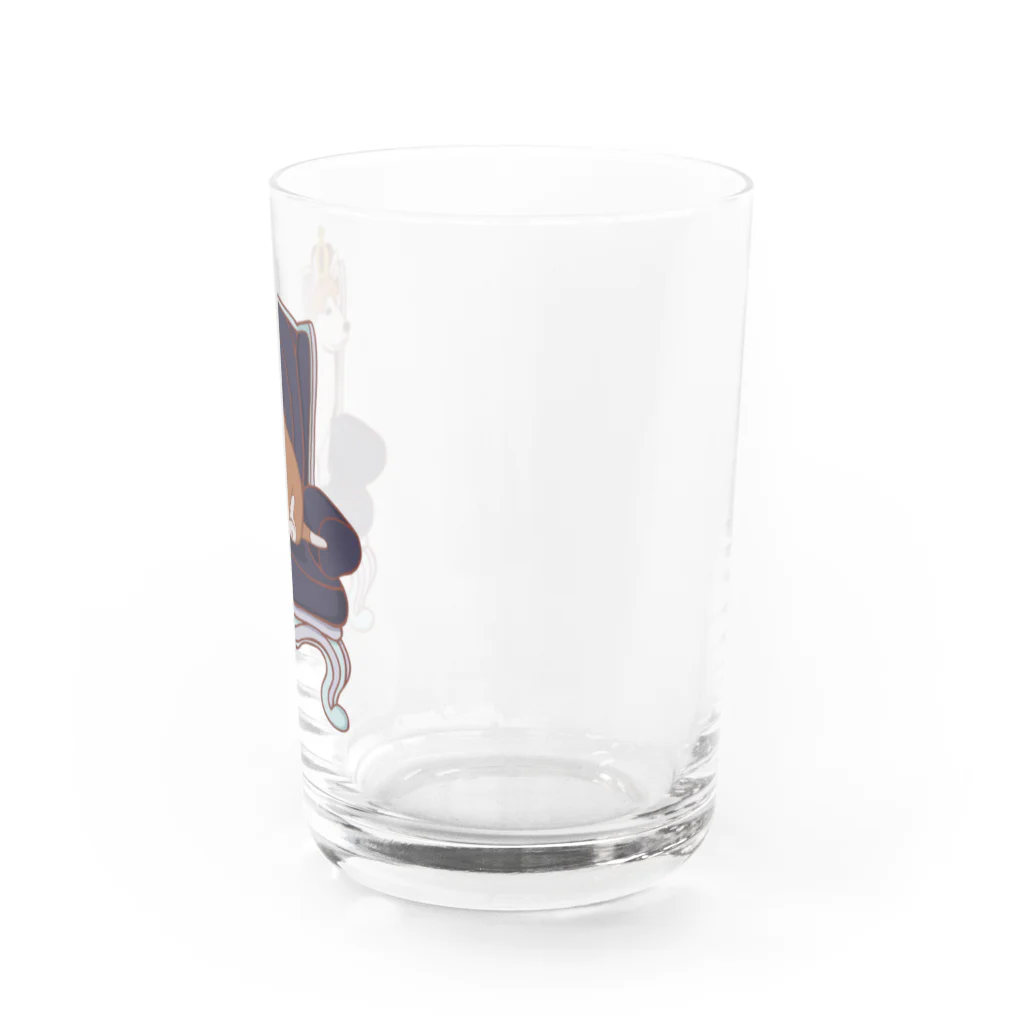 prunelleのKing Dog Water Glass :right