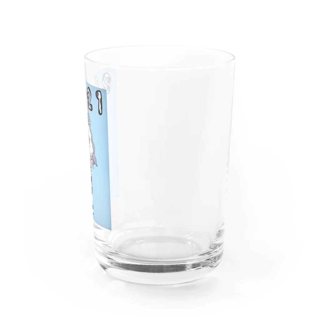 pi_tyoのモー子 Water Glass :right