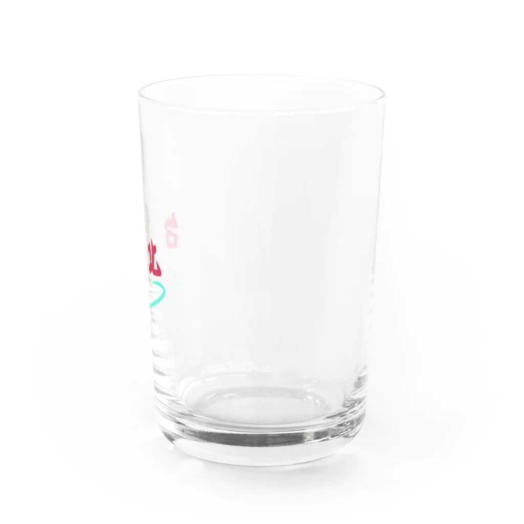 アジア言語マニアのデザイン帳のぷてぃデザイン台北 Water Glass :right