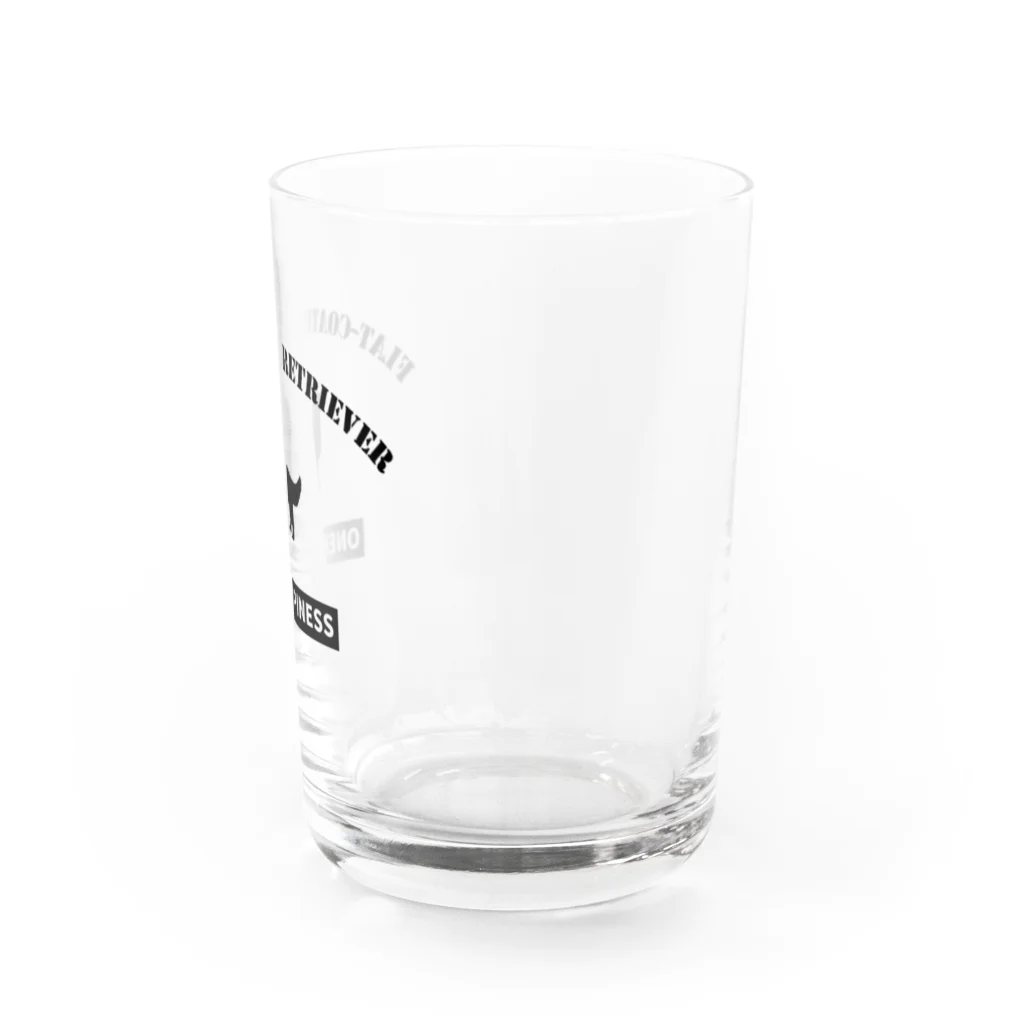 onehappinessのフラットコーテッドレトリバー  ONEHAPPINESS Water Glass :right