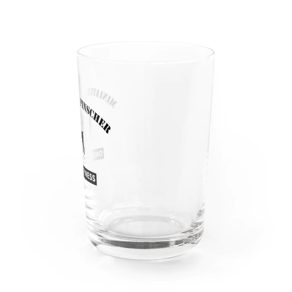 onehappinessのONEHAPPINESS　ミニチュアピンシャー Water Glass :right