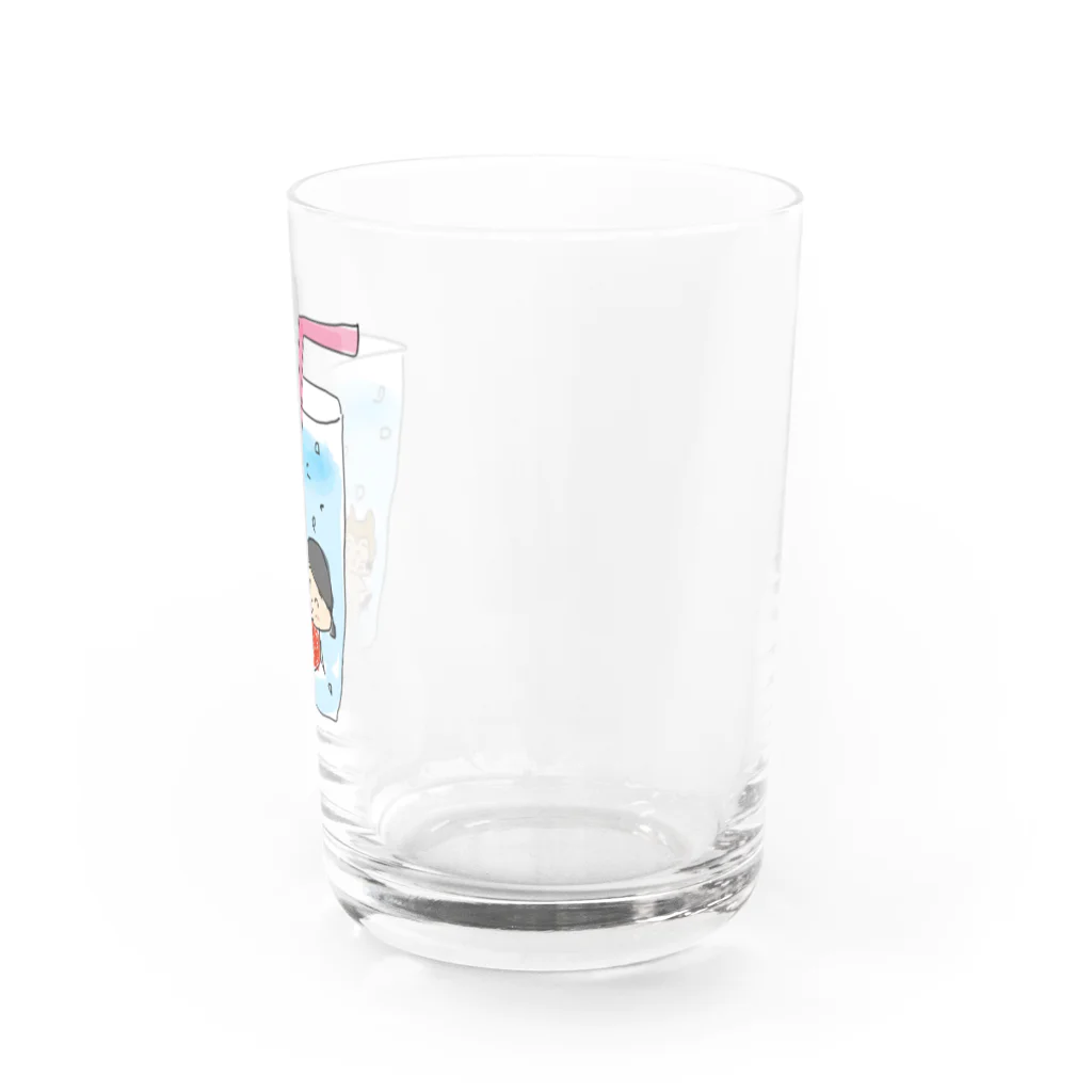 彩羽真矢のらくがきショップのサイダーの夢 Water Glass :right