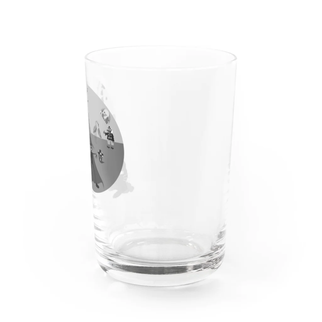 避役の高揚 Water Glass :right