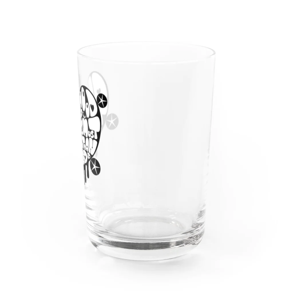 ぱにまる屋のドロドロハート Water Glass :right