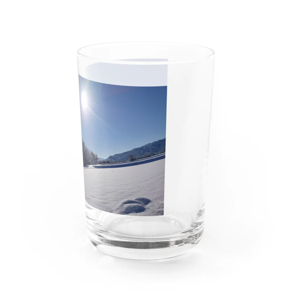 Haidoropnpの雪化粧 Water Glass :right