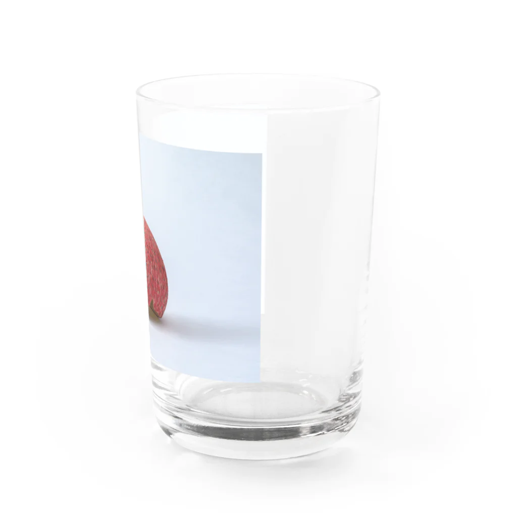 Wakana_kogetudoの赤鬼ドクロ Water Glass :right